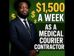 Weekly Pay as A Medical Courier Independent Contractor  Drive Cars, Trucks, or rentals to start.