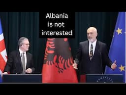 Starmer gets embarrassed in Albania. Copying the Tories