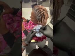 DREADLOCK COLOR STEP BY STEP‼️ #damianwalter #locs #dreads #healthylocs #dreadlocks #naturalhaircare