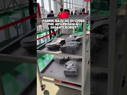 INILAH MASA DEPAN: EFISIEN ATAU MENYERAMKAN? #chinatechnology #kuliahdichina #chinadaily   #pabrik