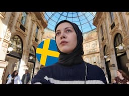 Turkish Girl Speaking Swedish in Italy