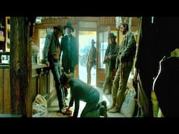 Thugs force a new guy in town to clean their boots, unaware that he was once a feared gunslinger