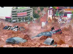 CHINA NOW! Shocking Floods Hit China! Streets Turn into Rivers, Cars & Homes Destroyed