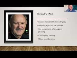 What We Learned From Hackman: Planning for Caregiving Emergencies w/ Barry Jacobs April 15, 2025