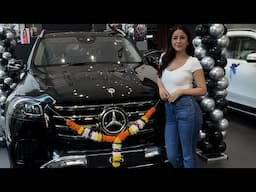 Shehnaaz Gill drives in style! Just got herself a brand new Mercedes GLS 459. 🚗✨