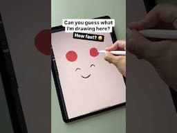 WHAT IS THIS? | Challenge 😲😱Digital Art #shorts