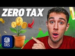 How To Pay ZERO Taxes On Your Investments (Legally!)