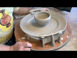 Adding handles to chip and dip platters.