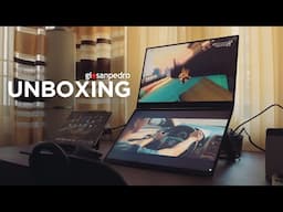 Thin & Portable Dual 16" Monitor - EHOMEWEI X2 PRO | ASMR Unboxing