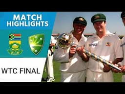 Australia vs South Africa | WTC Final | Steve Waugh's All-Round Heroics Seal Championship