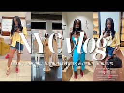 NYC Vlog: A Week of Luxury Shopping, Fashion Previews & Beauty Moments