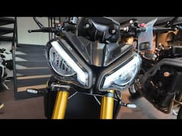 TRIUMPH SPEED TRIPLE - PRESENTAZIONE A SALERNO