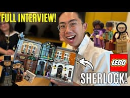 LEGO Sherlock Holmes is HERE: Hands-On Reveal + Designer Interview!