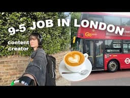 Life in my 30’s in London | 9-5 WORK DAY IN MY LIFE as content creator