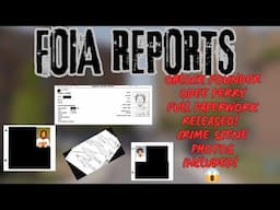 😱FOIA REPORTS🚰 LEAKED - ODEE PERRY (OBLOCK FOUNDER) FULL HOMICIDE REPORT BREAKDOWN + CRIME SCENE 😱