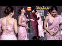 ఆగలేక వాటేసుకున్నాడు😍: Nagarjuna Gives Tight Hug To Rashmika Mandana | Kuberaa Pre Release | FC