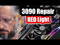 EVGA 3090 GPU Red Light Not detected Repair. What Could Possibly Be Wrong