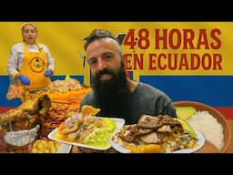 UN ESPAÑOL PROBANDO COMIDA ECUATORIANA POR PRIMERA VEZ EN QUITO