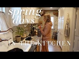 Spring Days in the Kitchen | Cozy Cottage Moments