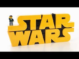 LEGO Star Wars brick-built logo review! #NoSpoiler Near perfect except the price #NotSponsored 75407