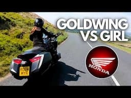 How I Managed a HUGE Honda Goldwing as a Short Female Rider!