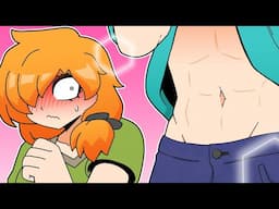 알렉스, 스티브에게 반하다 - Alex falls in love with Steve | Minecraft anime