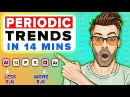 Periodic Trends in Periodic Table | Mastering Periodic Trends in 14 Minutes | Chemistry Class 11
