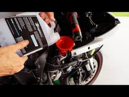 Yamaha R1: Coolant Flush and Swap to Engine Ice