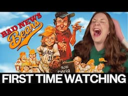 THE BAD NEWS BEARS (1976) is WILD * first time watching * MOVIE REACTION