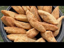 How to make street style authentic Ghana Poloo Recipes (Coconut Biscuits)