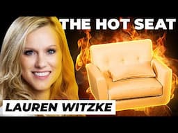 🔥 THE HOT SEAT with Lauren Witzke!