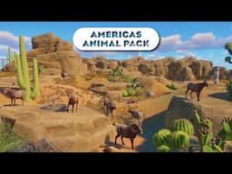Starter Vs Detailed Habitats. Which is better? Americas Pack | Planet Zoo