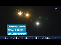 Guatemaltecos en Israel están a salvo luego de ola de ataque con misiles, según embajador israelí
