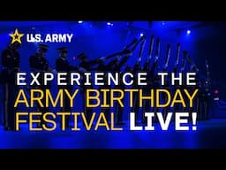 The GREATEST Army Livestream ever - The 250th Army Birthday Festival