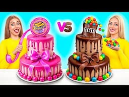Žvakaće Gume vs Čokoladna hrana Izazov | Kuhinja Bitka sa Hranom Multi DO Challenge