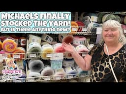 Michaels Yarn Tour.  What did we find?  #michaelscraftstore