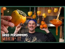 Brad Makes a Sweet Fruit Snack with Persimmons! | Makin' It! | Brad Leone