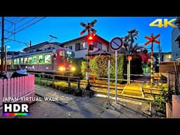 Summer Evening Walk Around Seaside Town of Kamakura, Japan • 4K HDR