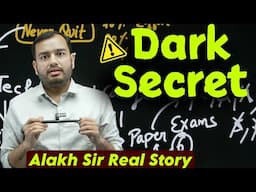B TECH Dark Secret - Alakh Sir Real Life Story! || Alakh Sir College Real Story | NEET 2025