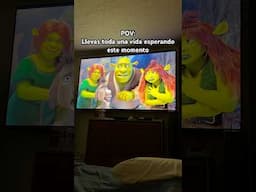 No sé bien qué acabo de ver pero estoy lista para aprenderme los nuevos diálogos 💚 #shrek5