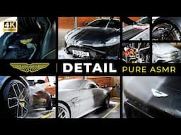 Aston Martin Vantage Epic Detail. Pure ASMR Every Step