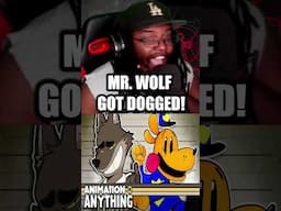 Mr. Wolf vs Dog Man - Rap Battle! (ANIMATION VS ANYTHING: CH. III) [Eddiefrb] DB Reaction