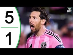 Lionel Messi 2 Goal - Inter Miami vs Columbus Crew 5-1 Extended Highlights & Goals 2025