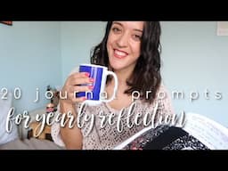 20 Journaling Prompts⎮Reflect on 2020, and start 2021 STRONG!