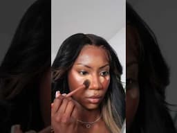 Watch Me Go from Zero to Glam in Just 1 Minute (Sped up) #makeuptransformation