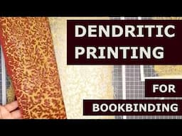 Dendritic Printing for Bookbinding
