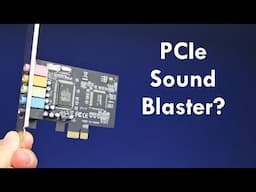 PCIe version of the C-Media CMI8738 Sound Card