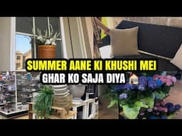 Summer Kay Aanay Ki Khushi | Frontyard Ko Decorate Ker Diya | Kitchenaid mixer review