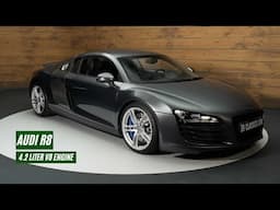 Audi R8 4.2 V8 | History known | Rvised gearbox | 2007 -VIDEO- www.ERclassics.com