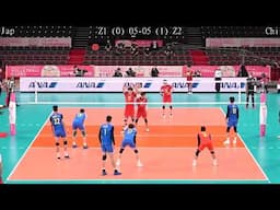 Volleyball Japan - China Amazing FULL Match Friendly